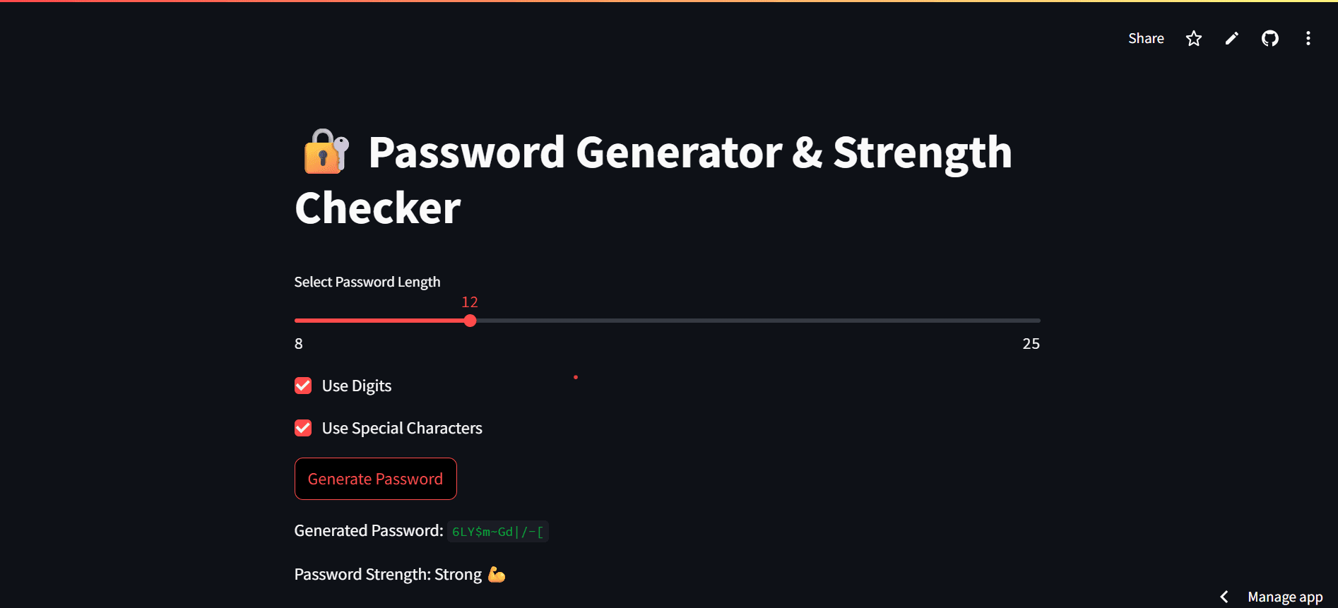 Password Generator